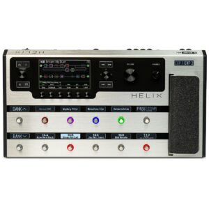 LINE6 HELIX PLATINUM LIMITED EDITION PEDALIERA MULTIEFFETTO PER CHITARRA PEDALE DI ESPRESSIONE 12 SWITCH