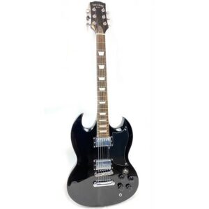 LUKE & DANIEL SG BK CHITARRA ELETTRICA 22 TASTI STILE SG DIAVOLETTO COLORE NERO
