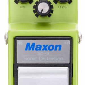 MAXON SD-9 SONIC DISTORTION EFFETTO DISTORSORE HI-BOOST A PEDALE PER CHITARRA