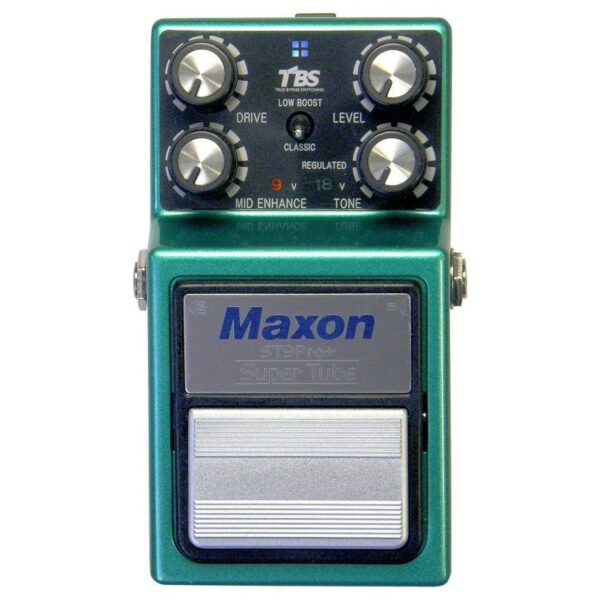 MAXON ST9PRO+ SUPER TUBE EFFETTO OVERDRIVE E A PEDALE PER CHITARRA