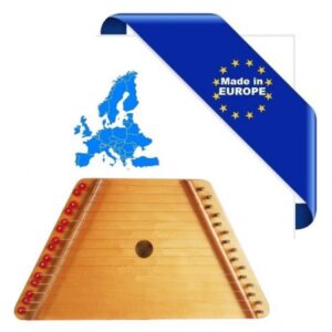 MELODY HARP 15 CORDE MADE IN EUROPE 370CM ABETE E ACERO CON SPARTITI SCHEMA E CHIAVE PER ACCORDATURA CON SCATOLA