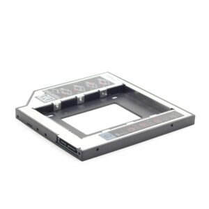 GEMBIRD SLIM MOUNTING FRAME PER DRIVE DA 2.5” A 5.25” BAY, 9.5 MM DI ALTEZZA