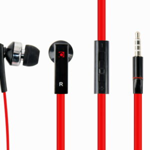 GMB AUDIO EARPHONES WITH MICROPHONE AND VOLUME CONTROL, ‘PORTO’