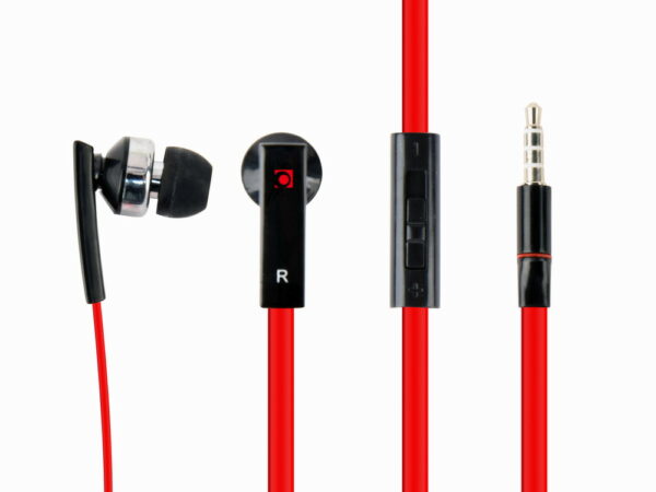 GMB AUDIO EARPHONES WITH MICROPHONE AND VOLUME CONTROL, 'PORTO'