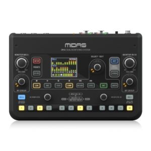 MIDAS DP48 MIXER PER MONITOR PERSONALE 2×48 CANALI CON REGISTRATORE E PLAYER SD CARD