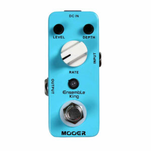 MOOER ENSAMBLE KING - ANALOG CHORUS PEDALE ANALOGICO PER CHITARRA EFFETTO CHORUS IN METALLO