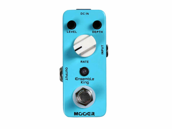 MOOER ENSAMBLE KING - ANALOG CHORUS PEDALE ANALOGICO PER CHITARRA EFFETTO CHORUS IN METALLO