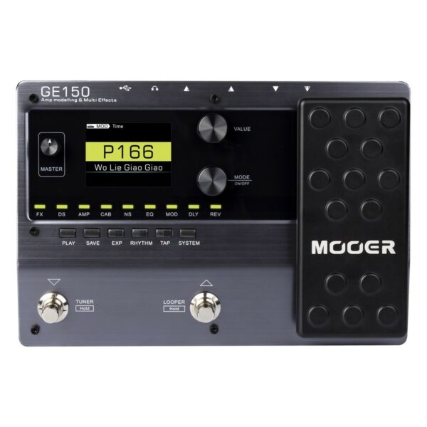 MOOER GE150 PEDALIERA MULTIEFFETTO PER CHITARRA ELETTRICA