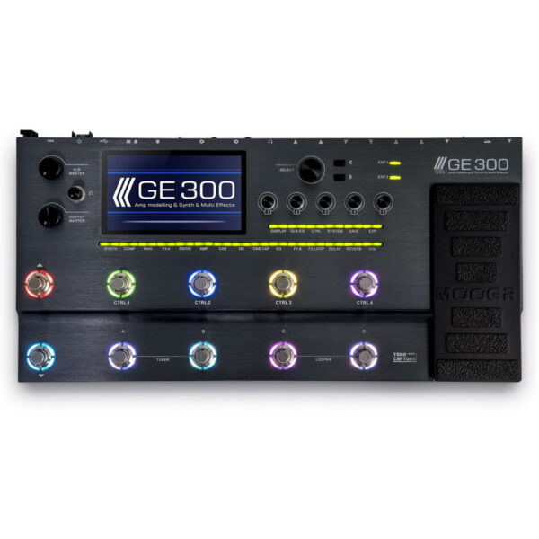 MOOER GE300 PEDALIERA MULTIEFFETTO PER CHITARRA ELETTRICA