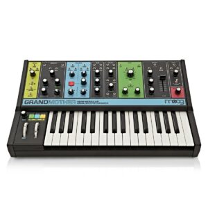 MOOG GRANDMOTHER SINTETIZZATORE ANALOGICO SEMI-MODULARE CON ARPEGGIATORE SEQUENCER RIVERBERO A MOLLA