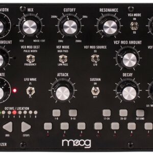 MOOG MOTHER 32 SINTETIZZATORE SEMI-MODULARE ANALOGICO + MIXER A CONTROLLO TENSIONE + MIDI + 32 PATCH MODULARI
