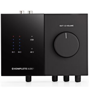 NATIVE INSTRUMENTS KOMPLETE AUDIO 1 INTERFACCIA AUDIO USB 2 CANALI