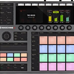 NATIVE INSTRUMENTS MASCHINE+ PLUS GROOVE BOX SAMPLER DRUM MACHINE E SINTETIZZATORE