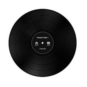 NATIVE INSTRUMENTS TRAKTOR CONTROL VINYL BLACK VINILE DI CONTROLLO NERO