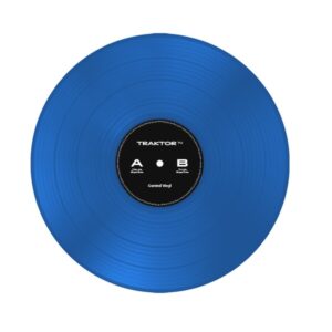 NATIVE INSTRUMENTS TRAKTOR CONTROL VINYL BLUE VINILE DI CONTROLLO BLU