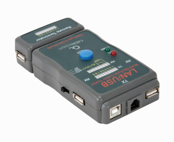 CABLEXPERT NCT-2 CABLE TESTER PER CAVI RJ45 RJ11 RJ12 UTP STP USB