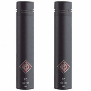 NEUMANN KM184 MT STEREO SET COPPIA MICROFONI A CONDENSATORE PER RIPRESE STEREO
