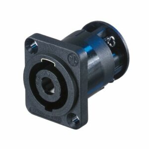 NEUTRIK NL4MP-ST CONNETTORE SPEAKON 4 POLI DA PANNELLO CON CONTATTI A VITE