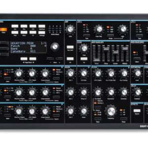NOVATION PEAK SINTETIZZATORE POLIFONICO DESKTOP 8 VOCI 3 NUOVI OSCILLATORI OXFORD