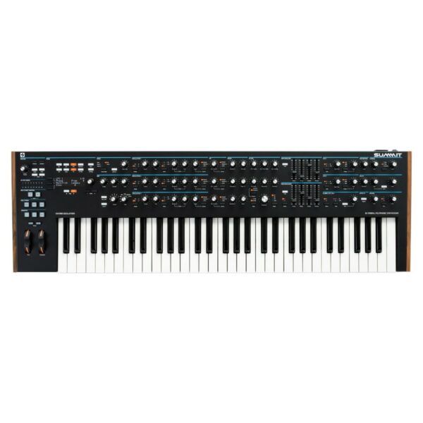 NOVATION SUMMIT SINTETIZZATORE POLIFONICO CON 3 OSCILLATORI PER VOCE 2 PARTI E 16 VOCI