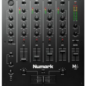 NUMARK M6 USB BLACK MIXER USB 4 CANALI PER DJ