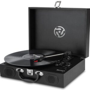 NUMARK PT01 TOURING GIRADISCHI USB CON ALTOPARLANTI INTEGRATI E VALIGETTA