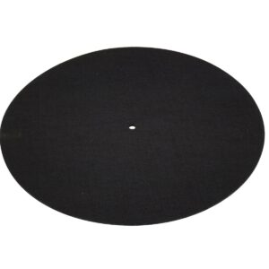 OMNITRONIC SLIPMAT BLACK PANNO ANTISTATICO PER GIRADISCHI COLORE NERO