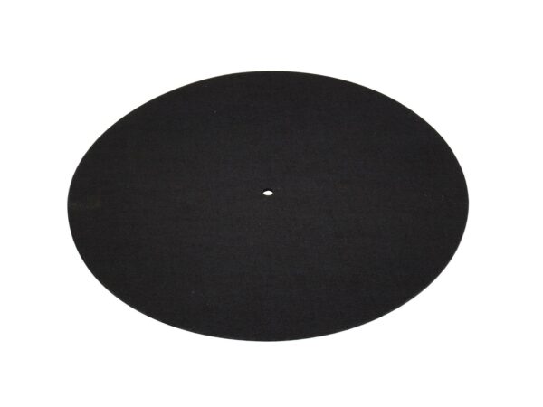 OMNITRONIC SLIPMAT BLACK PANNO ANTISTATICO PER GIRADISCHI COLORE NERO
