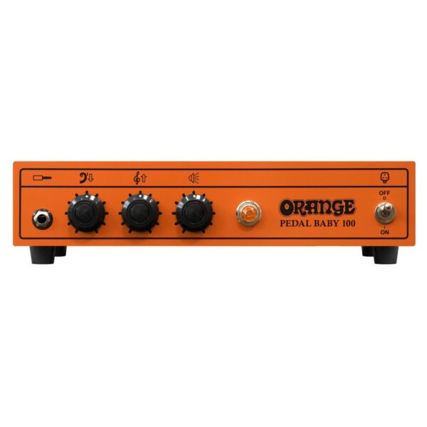 ORANGE PEDAL BABY 100 TESTATA PER CHITARRA DA 100 WATT 8OHM PROGETTATA PER L'UTILIZZO CON PEDALI E PEDALIERE