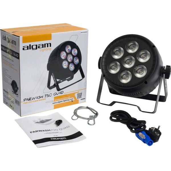 Algam lighting parwash730-quad led 7x30w rgbww