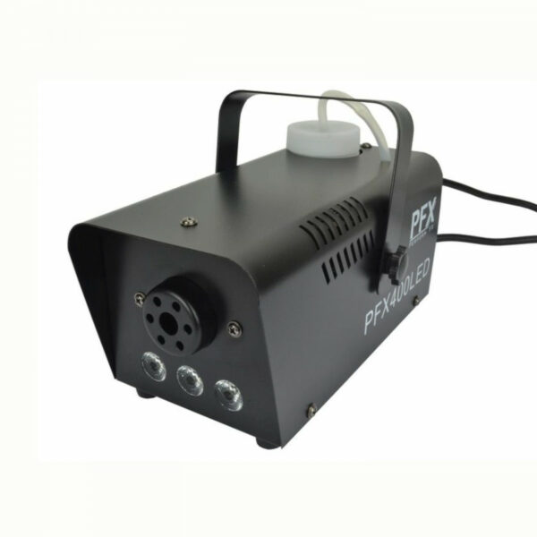 PFX400LED MACCHINA DEL FUMO COMPATTA 400 WATT CON 3 LED COLOR AMBRA