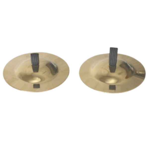 Honsuy 6525 piattini cm.5,5 da dito ottone