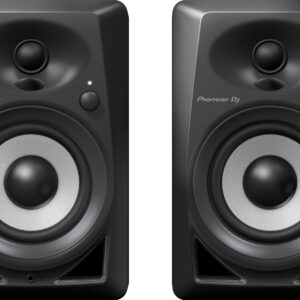 PIONEER DM 40 BT COPPIA MONITOR ATTIVI BASS REFLEX PER DJ E STUDIO 2 VIE 21 WATT BLUETOOTH COLORE NERO