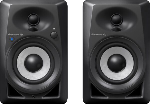 PIONEER DM 40 BT COPPIA MONITOR ATTIVI BASS REFLEX PER DJ E STUDIO 2 VIE 21 WATT BLUETOOTH COLORE NERO