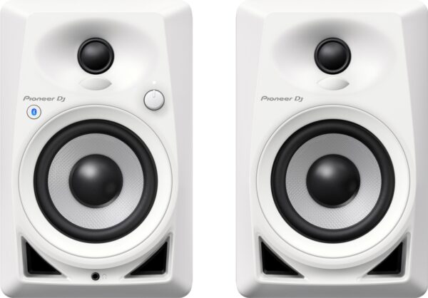 PIONEER DM 40 BT WH COPPIA MONITOR ATTIVI BASS REFLEX PER DJ E STUDIO 2 VIE 21 WATT BLUETOOTH COLORE BIANCO