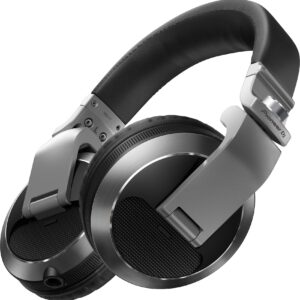 PIONEER HDJ X7S CUFFIA CHIUSA OVER EAR 36 OHM PER DJ + CUSTODIA COLORE SILVER