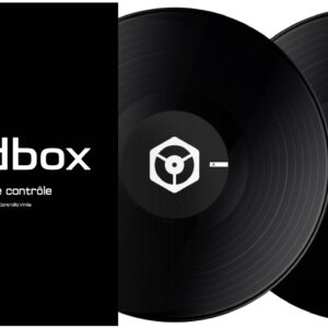 PIONEER RB-VD1-K COPPIA DI VINILI DI CONTROLLO PER REKORDBOX NERI