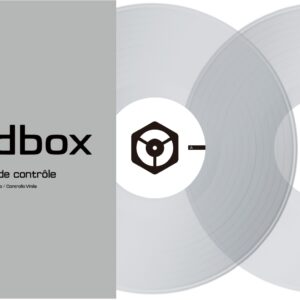 PIONEER RB-VD1-CL COPPIA DI VINILI DI CONTROLLO PER REKORDBOX TRASPARENTI