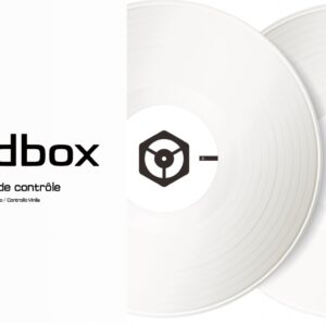 PIONEER RB-VD1-W COPPIA DI VINILI DI CONTROLLO PER REKORDBOX BIANCHI