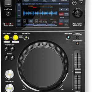 PIONEER XDJ700 DECK DIGITALE REKORDBOX USB MIDI LAN LCD TOUCH 7″