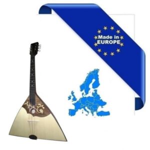 HORA PRIM BALALAIKA PRIMA SOPRANO 3 CORDE MADE IN EUROPE TOP ABETE MASSELLO CORPO ACERO MASSELLO MANICO FAGGIO TASTIERA PALISSANDRO SCALA 440mm