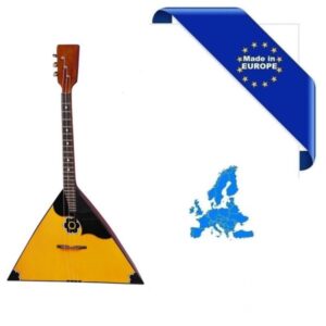 HORA PRIM BALALAIKA RUSSA SOPRANO 3 CORDE MADE IN EUROPE TOP ABETE MASSELLO CORPO ACERO MASSELLO MANICO FAGGIO TASTIERA PALISSANDRO SCALA 440mm