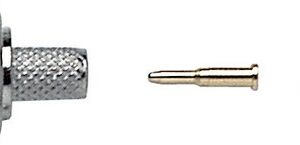 PROEL BNC59M SPINA VOLANTE BNC 75 OHM CONNETTORE COMPLETAMENTE IN METALLO