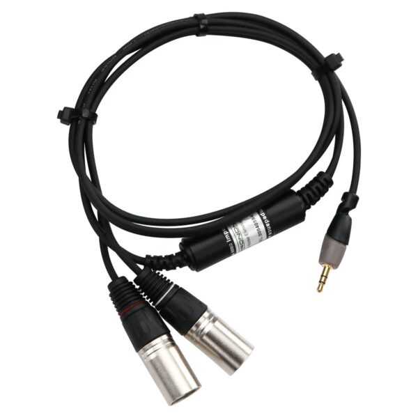 PRONOMIC ANE10-1.5JX CAVO CON ELIMINATORE DI RUMORE DA MINI JACK STEREO 3.5MM A 2 X XLR MASCHI