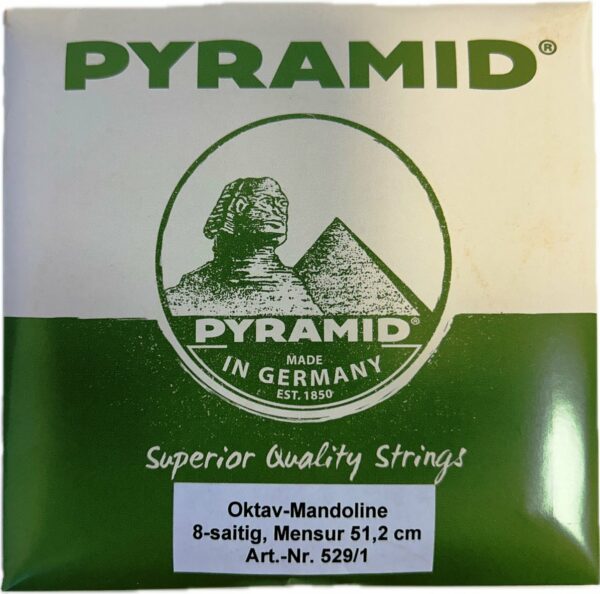 PYRAMID 529/1 MUTA DI 8 CORDE PER OCTAVE MANDOLIN ( BOUZOUKI SCALA CORTA 51,20 CM )