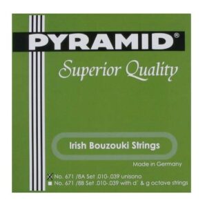 PYRAMID 671/8A MUTA DI 8 CORDE PER IRISH BOUZOUKI ACCORDATURA UNISONO