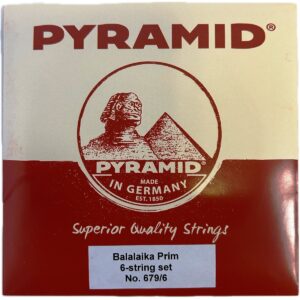 PYRAMID 679/6 MUTA DI 6 CORDE PER PRIM BALALAIKA PRIMA SOPRANO SCALA 44CM