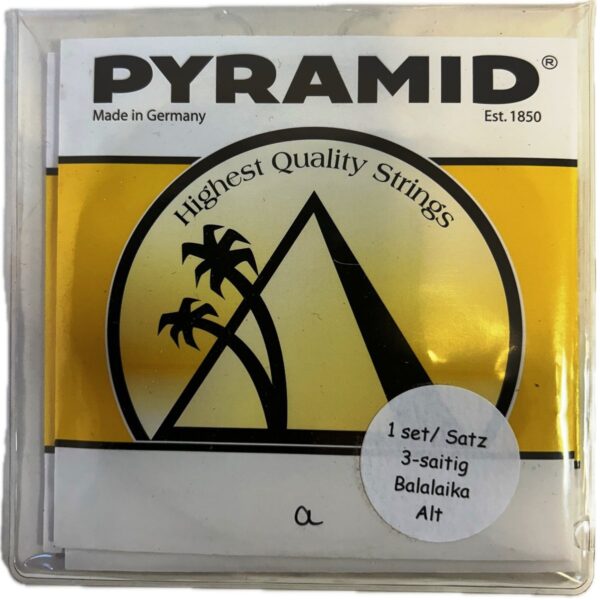 PYRAMID 681/3 MUTA DI 3 CORDE PER ALTO BALALAIKA CONTRALTO SCALA 50CM