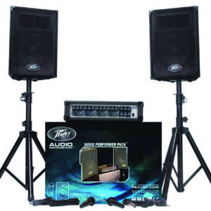 PEAVEY AUDIO PERFORMER SISTEMA AUDIO COMPLETO 100 WATT