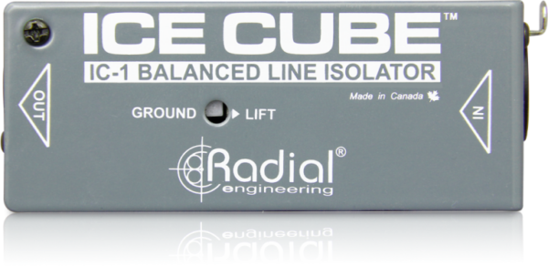 RADIAL ICE CUBE IC-1 ISOLATORE DI LINEA BILANCIATO
